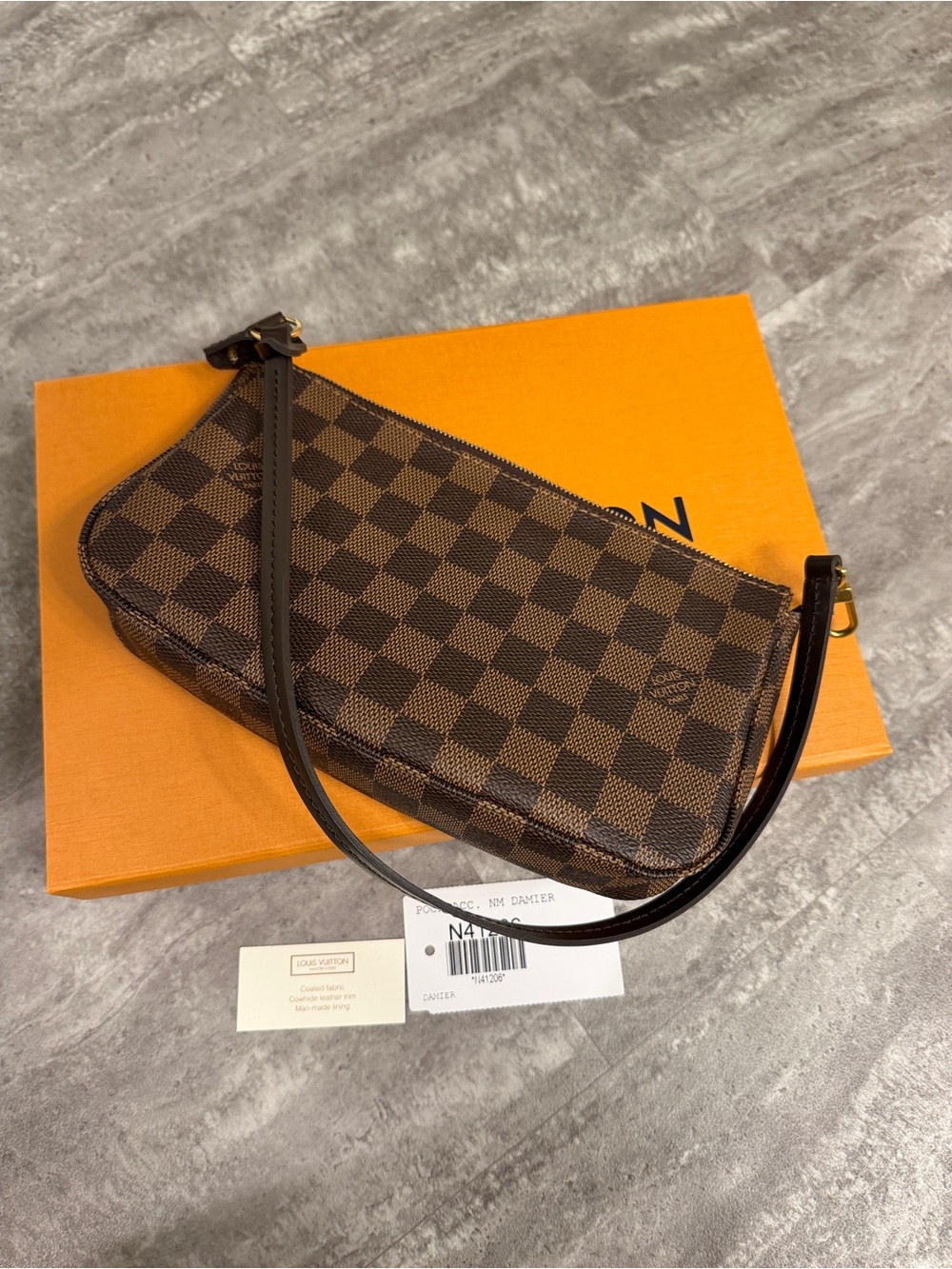 Louis Vuitton Damier Ebene Pochette Accessoires NM